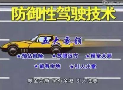 防御性駕駛的核心及小技巧分享